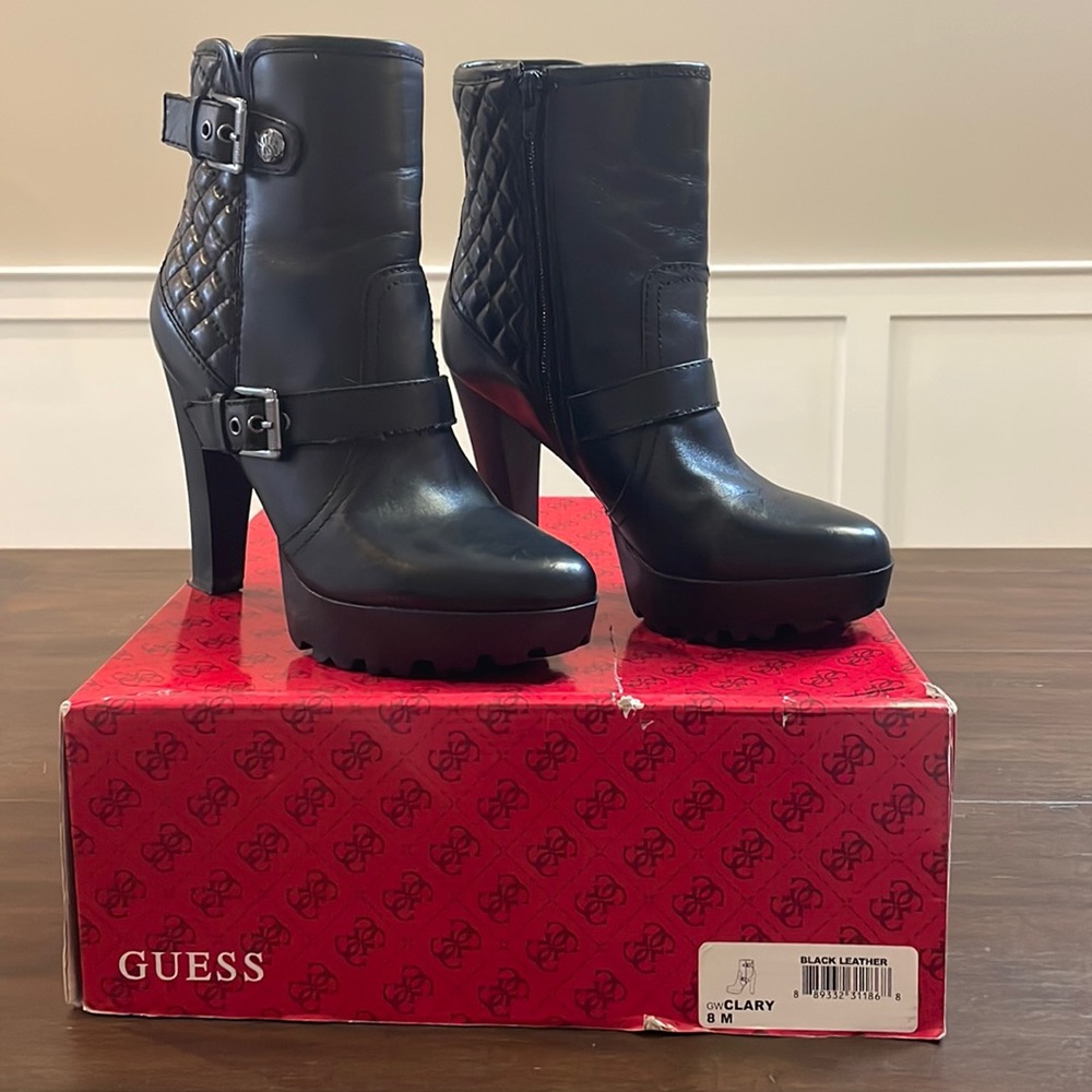 Guess Lug Sole Boots